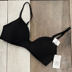 RENE ROFE’ Elegant Black Padded Bra Sz 34B